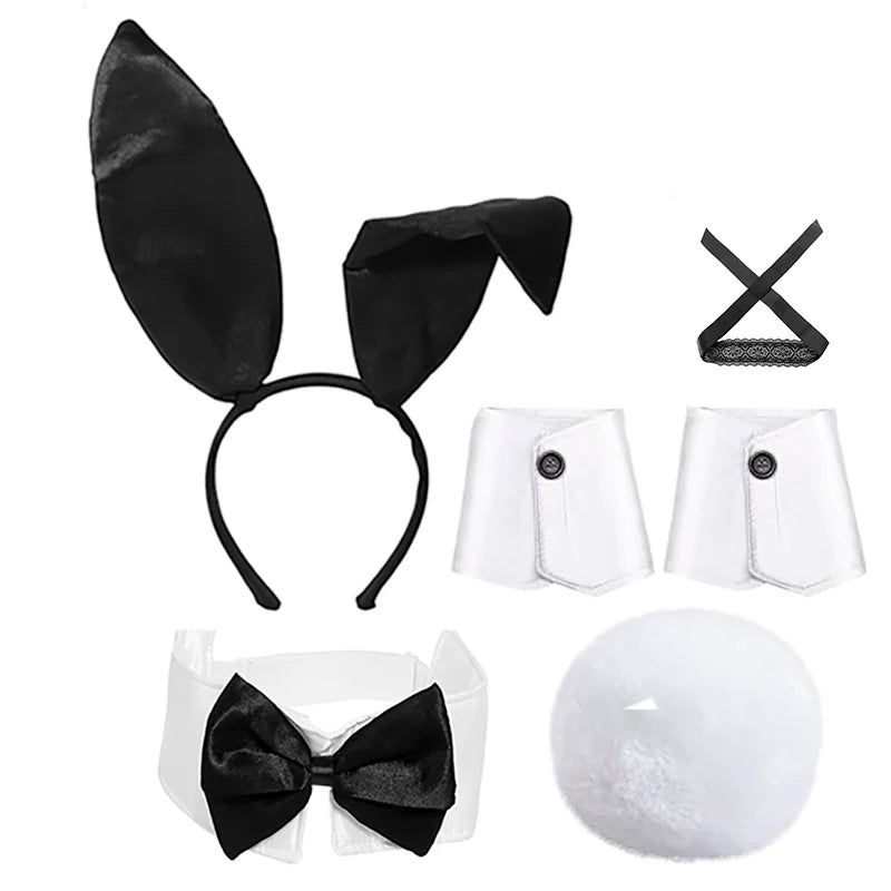 Bunny Girl Costume Set – Premium Plüsch-Accessoires | Luxury Edition