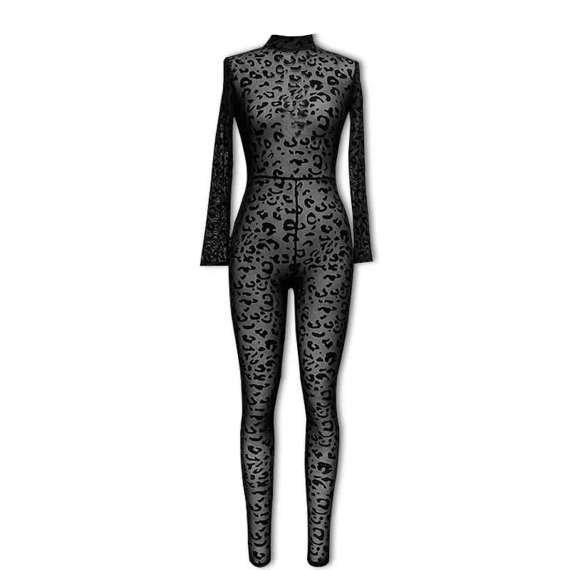 Simplejewel 1pcs/2pcs Women's Sexy Fishnet Jumpsuit Bodysuit Mesh See-through Lingerie Babydoll Nightgown Bodystocking Nightwear