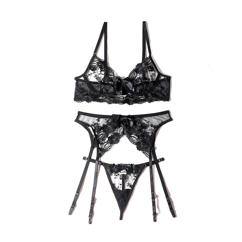 Sexy Mesh Erotic Lingerie Costumes Women Sexy Bra And Panty Set Cosplay Sexy Lingerie Sets For Sex Women's Underwear Set