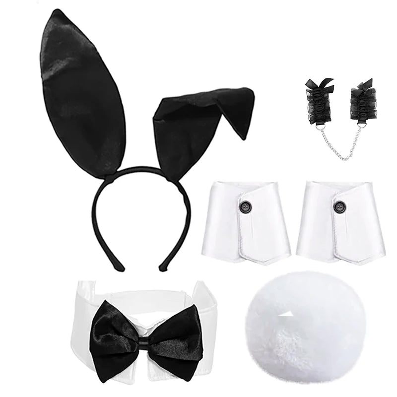 Bunny Girl Costume Set – Premium Plüsch-Accessoires | Luxury Edition