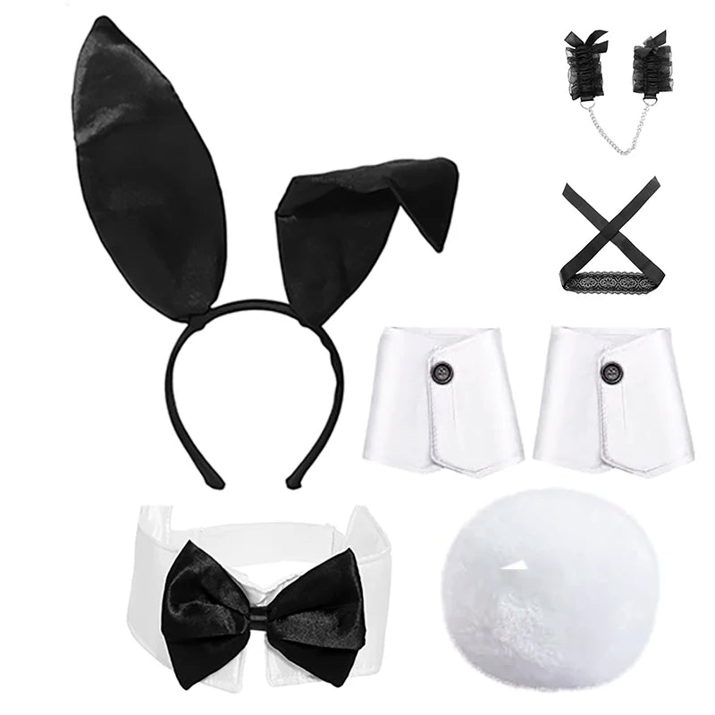 Bunny Girl Costume Set – Premium Plüsch-Accessoires | Luxury Edition