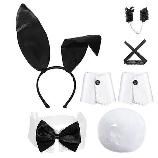 Bunny Girl Costume Set – Premium Plüsch-Accessoires | Luxury Edition