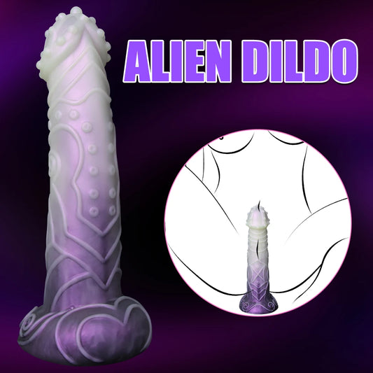 Premium Fantasy Dildo – Luxus Erotik Spielzeug mit Textur