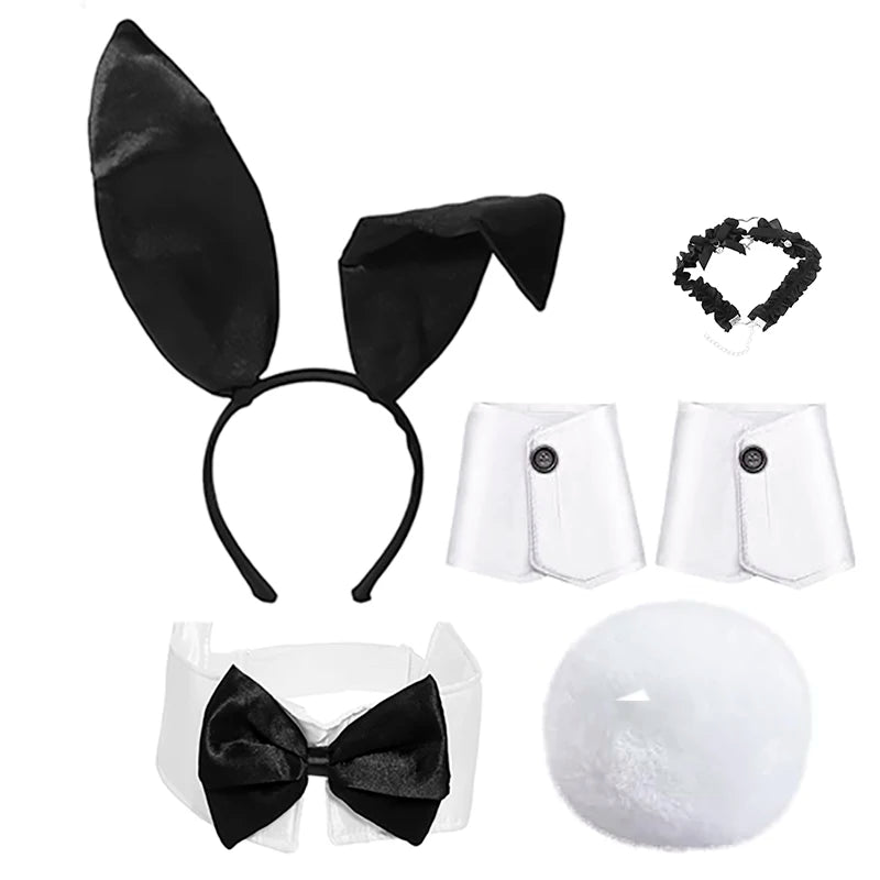 Bunny Girl Costume Set – Premium Plüsch-Accessoires | Luxury Edition