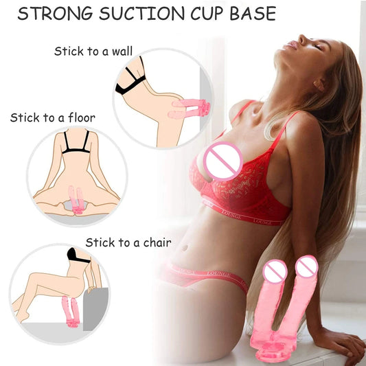 Premium Double Ended Dildo – Luxus Erotik Spielzeug für Paare